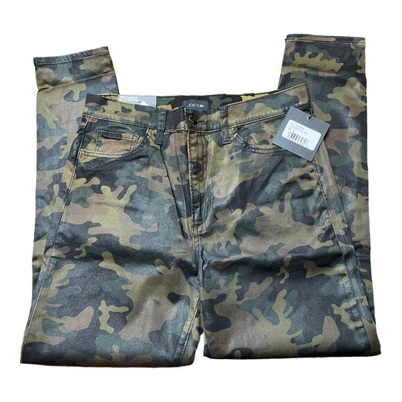 Joes Jeans the Charlie high rise skinny ankle 31 Coated camo print NWT - Picture 1 of 5